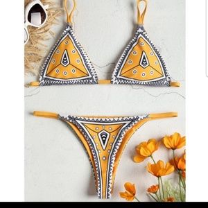 NWOT Bikini Zaful large fits like a medium